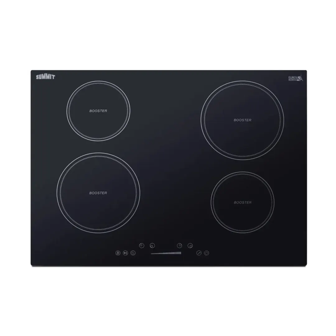 Summit SINC4B301B 30" W Drop-In Induction Range