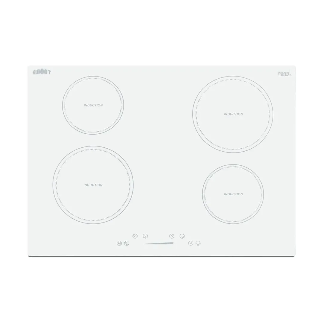 Summit SINC4B302W 30" W Drop-In Induction Range