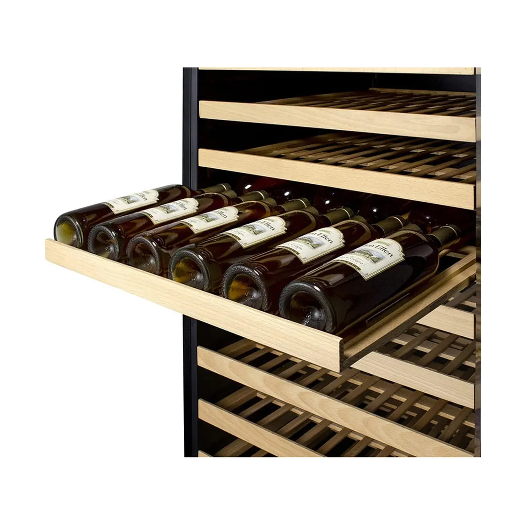 Summit SWC1926BCSS 24" Glass Door Wine Refrigerator, Single Temperature, 165 Bottles