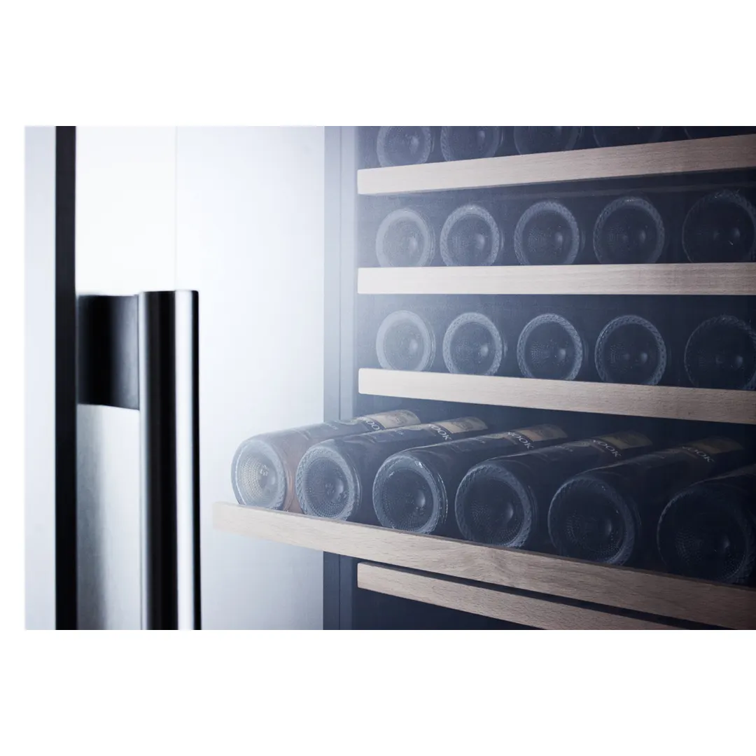 Summit SWC1966 24" Glass Door Wine Refrigerator, Dual Temperature, 160 Bottles