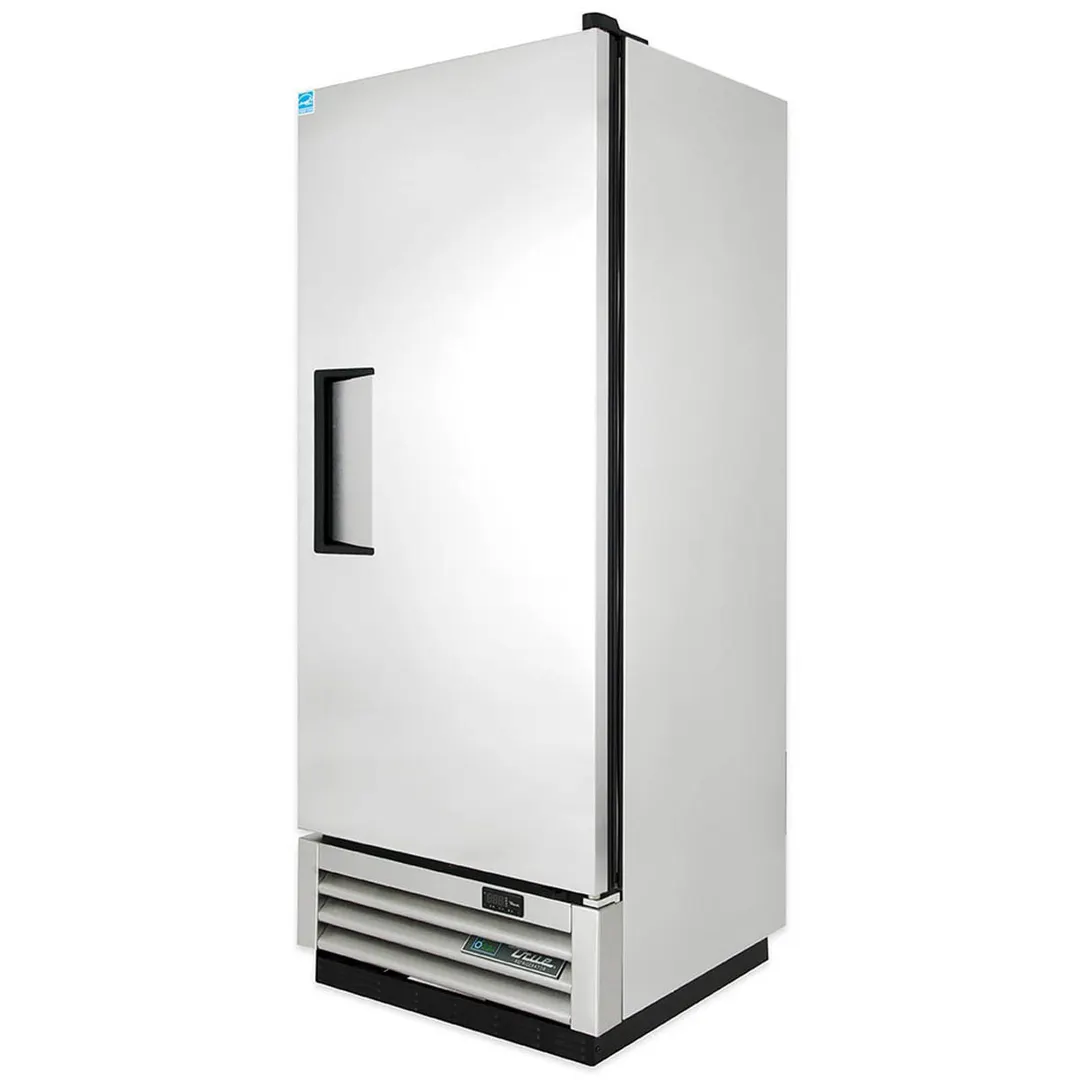 True T-12-HC 24" 1-Section Reach-In Refrigerator w/ Solid Door, Bottom Mount, Stainless Steel Front-Aluminum Sides
