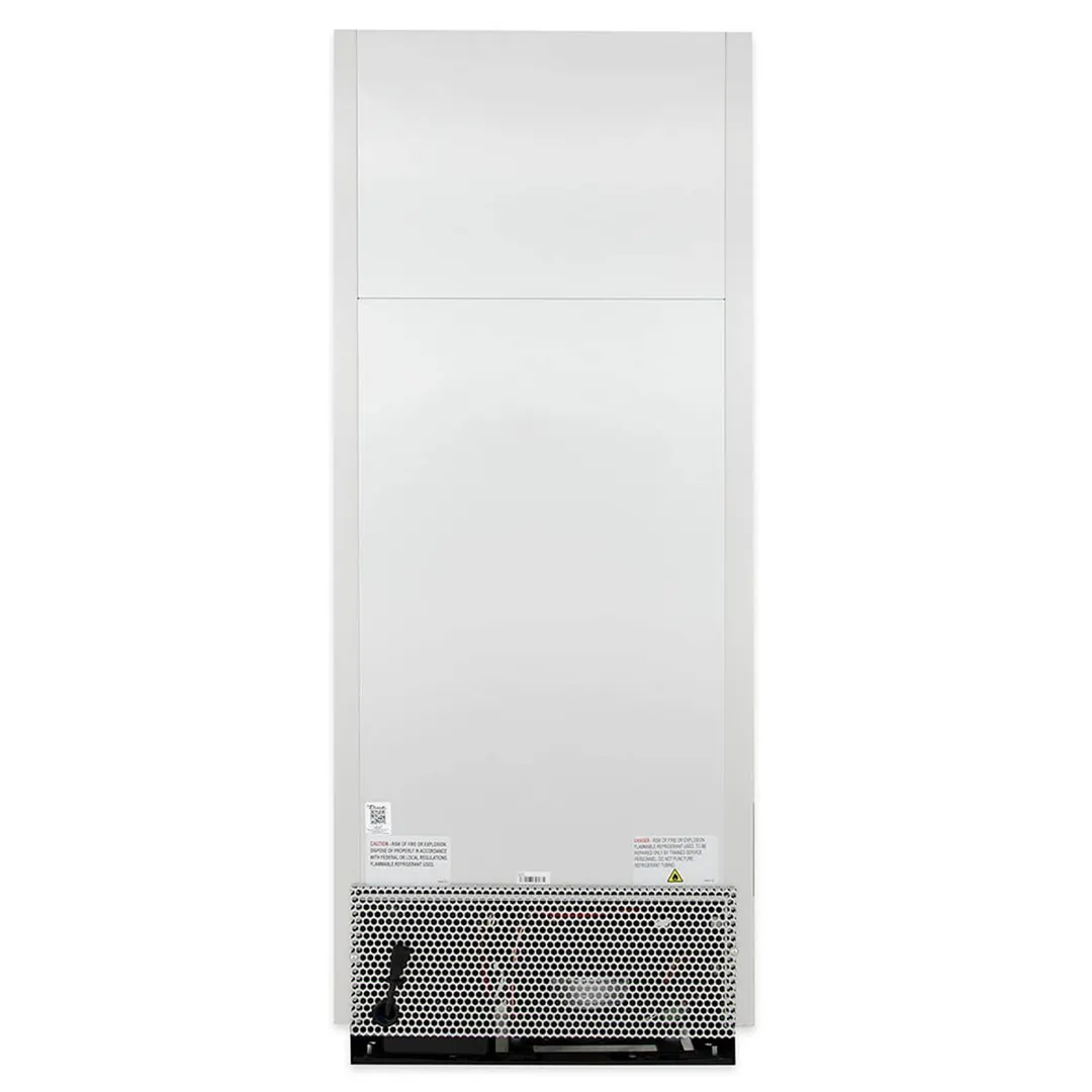 True T-12-HC 24" 1-Section Reach-In Refrigerator w/ Solid Door, Bottom Mount, Stainless Steel Front-Aluminum Sides