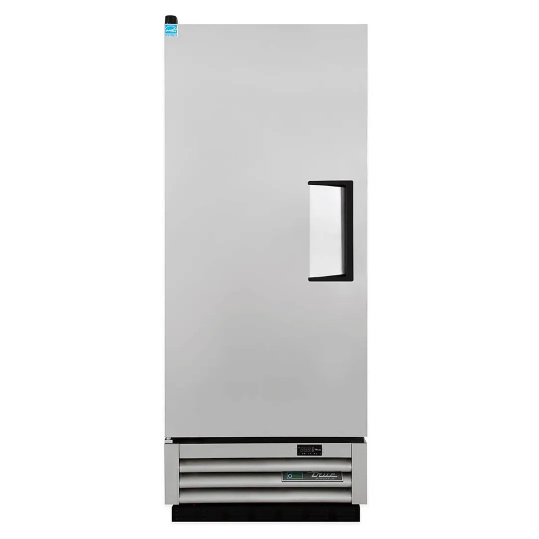 True T-12-HC 24" 1-Section Reach-In Refrigerator w/ Solid Door, Bottom Mount, Stainless Steel Front-Aluminum Sides