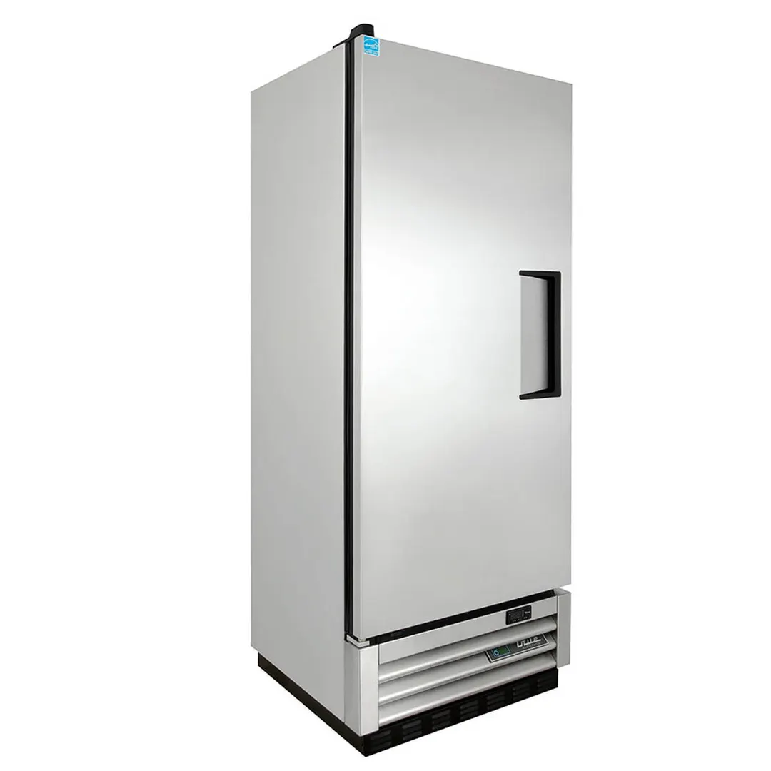 True T-12-HC 24" 1-Section Reach-In Refrigerator w/ Solid Door, Bottom Mount, Stainless Steel Front-Aluminum Sides