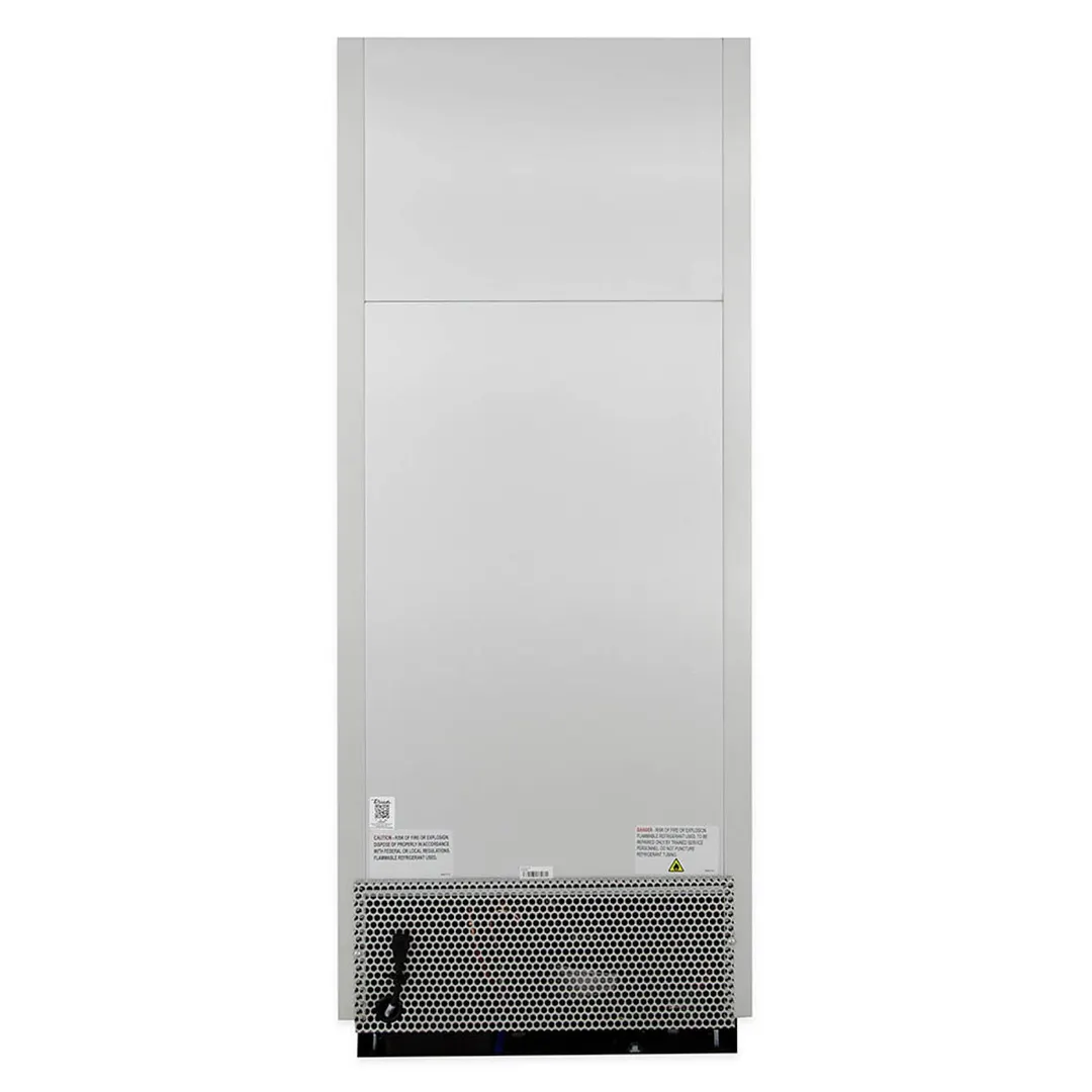True T-12-HC 24" 1-Section Reach-In Refrigerator w/ Solid Door, Bottom Mount, Stainless Steel Front-Aluminum Sides