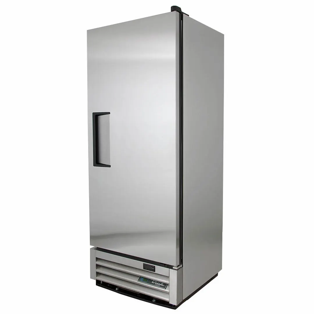True T-12F-HC 24.88" 1-Solid Door Reach-In Freezer, Bottom Mount, 12 cu. ft., Stainless Steel Front, Aluminum Sides