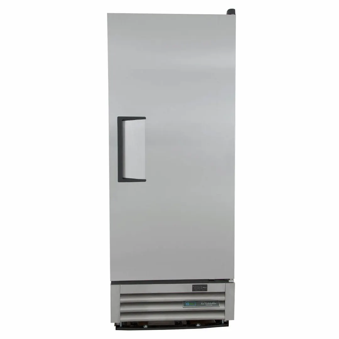 True T-12F-HC 24.88" 1-Solid Door Reach-In Freezer, Bottom Mount, 12 cu. ft., Stainless Steel Front, Aluminum Sides