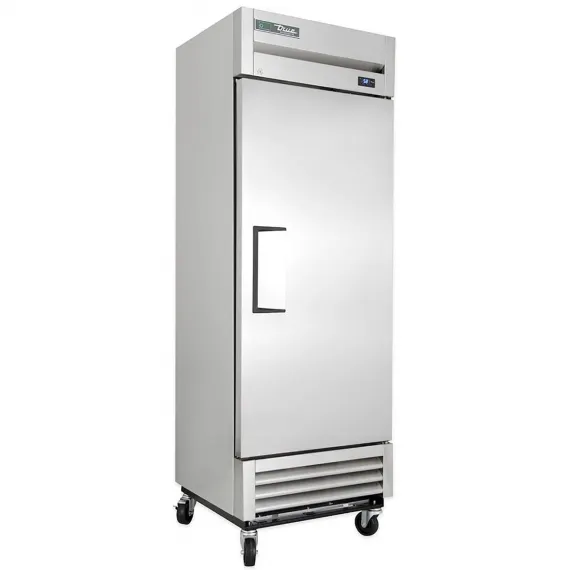 True T-19-HC 27" 1-Section Reach-In Refrigerator w/ Solid Door, Bottom Mount, Stainless Steel Front-Aluminum Sides