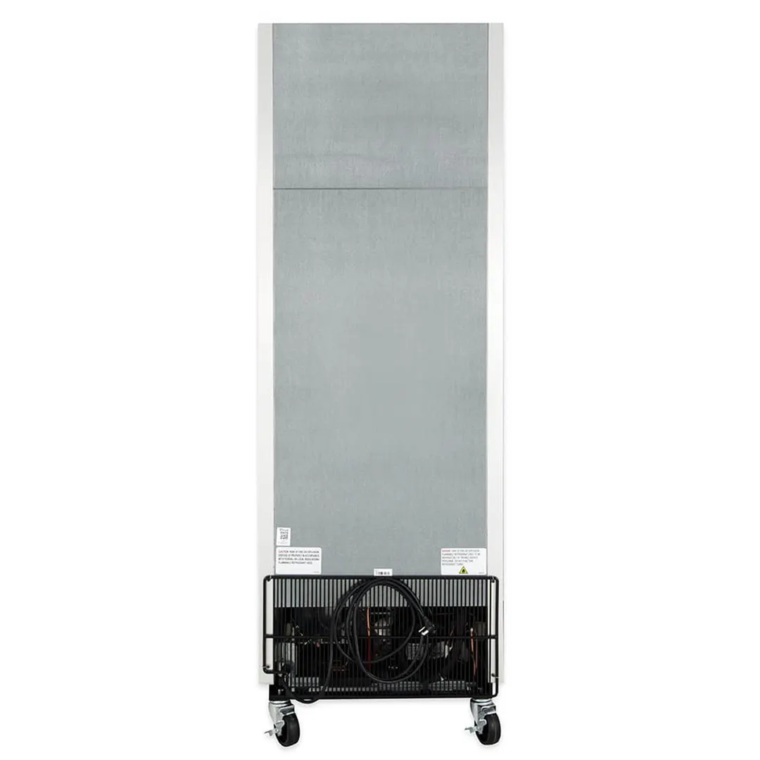 True T-19-HC 27" 1-Section Reach-In Refrigerator w/ Solid Door, Bottom Mount, Stainless Steel Front-Aluminum Sides