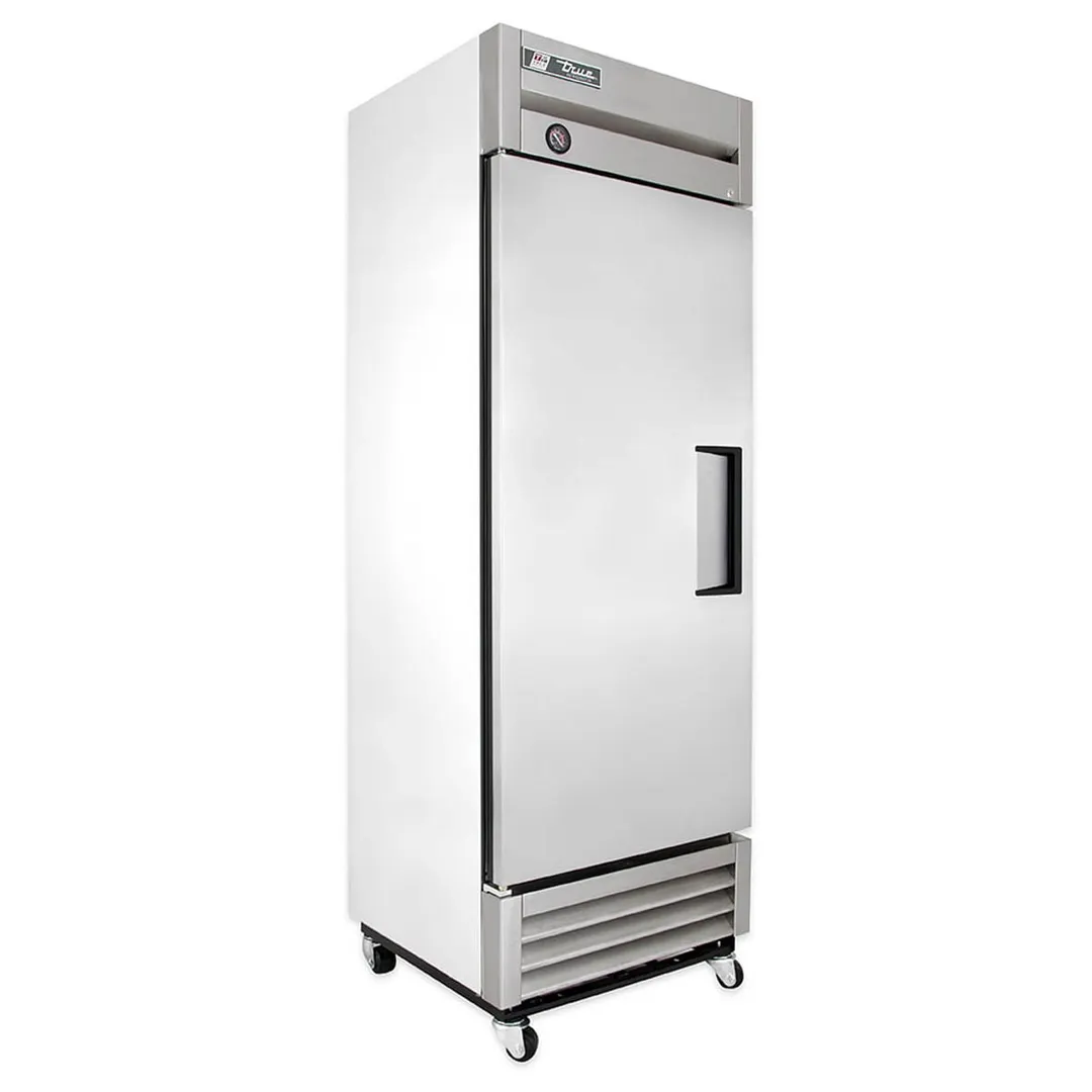 True T-19-HC 27" 1-Section Reach-In Refrigerator w/ Solid Door, Bottom Mount, Stainless Steel Front-Aluminum Sides