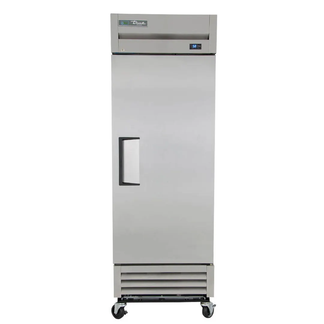 True T-19FZ-HC 27" 1-Solid Door Reach-In Freezer, Bottom Mount, 19 cu. ft., Stainless Steel Front, Aluminum Sides