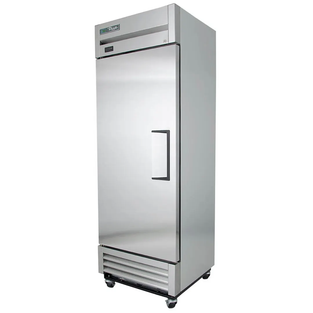 True T-19FZ-HC 27" 1-Solid Door Reach-In Freezer, Bottom Mount, 19 cu. ft., Stainless Steel Front, Aluminum Sides