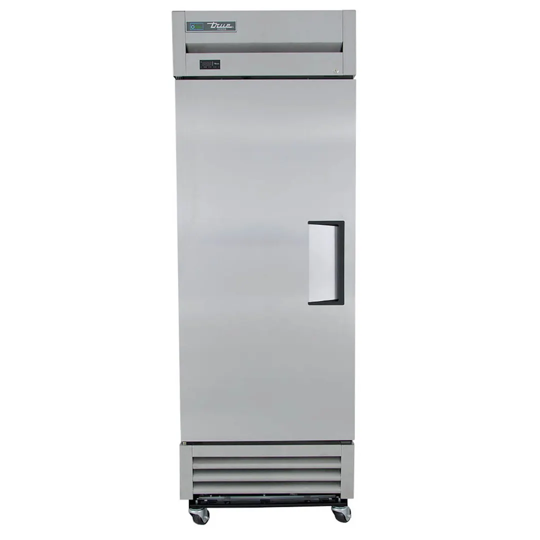 True T-19FZ-HC 27" 1-Solid Door Reach-In Freezer, Bottom Mount, 19 cu. ft., Stainless Steel Front, Aluminum Sides