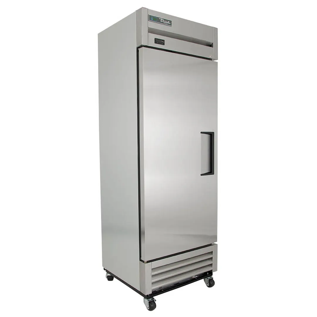 True T-19FZ-HC 27" 1-Solid Door Reach-In Freezer, Bottom Mount, 19 cu. ft., Stainless Steel Front, Aluminum Sides