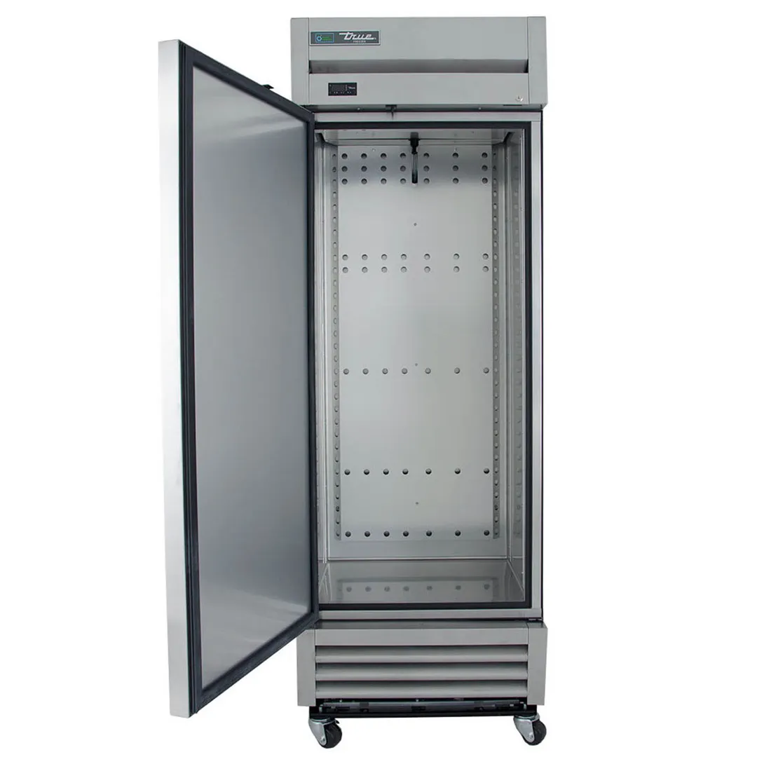 True T-19FZ-HC 27" 1-Solid Door Reach-In Freezer, Bottom Mount, 19 cu. ft., Stainless Steel Front, Aluminum Sides