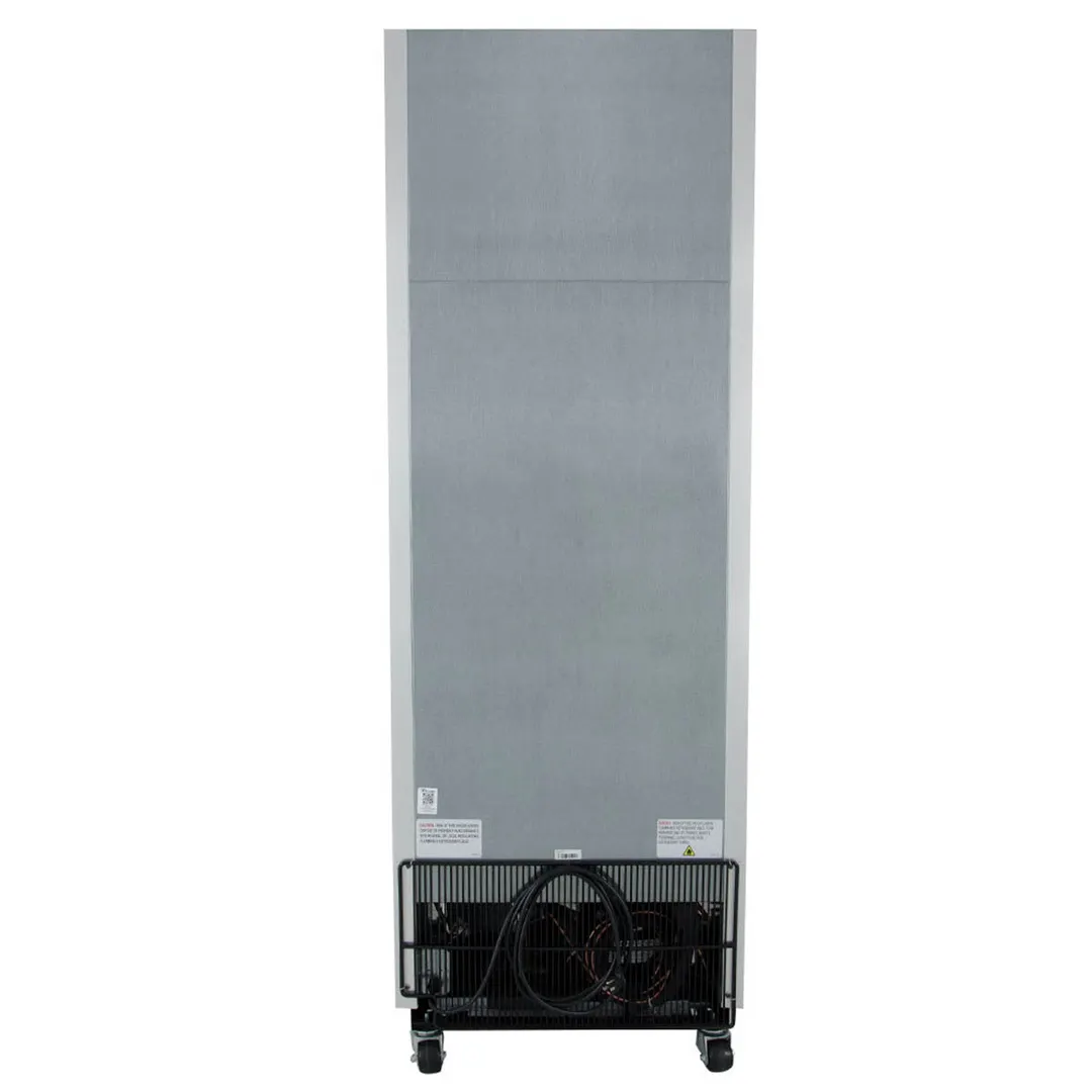 True T-19FZ-HC 27" 1-Solid Door Reach-In Freezer, Bottom Mount, 19 cu. ft., Stainless Steel Front, Aluminum Sides
