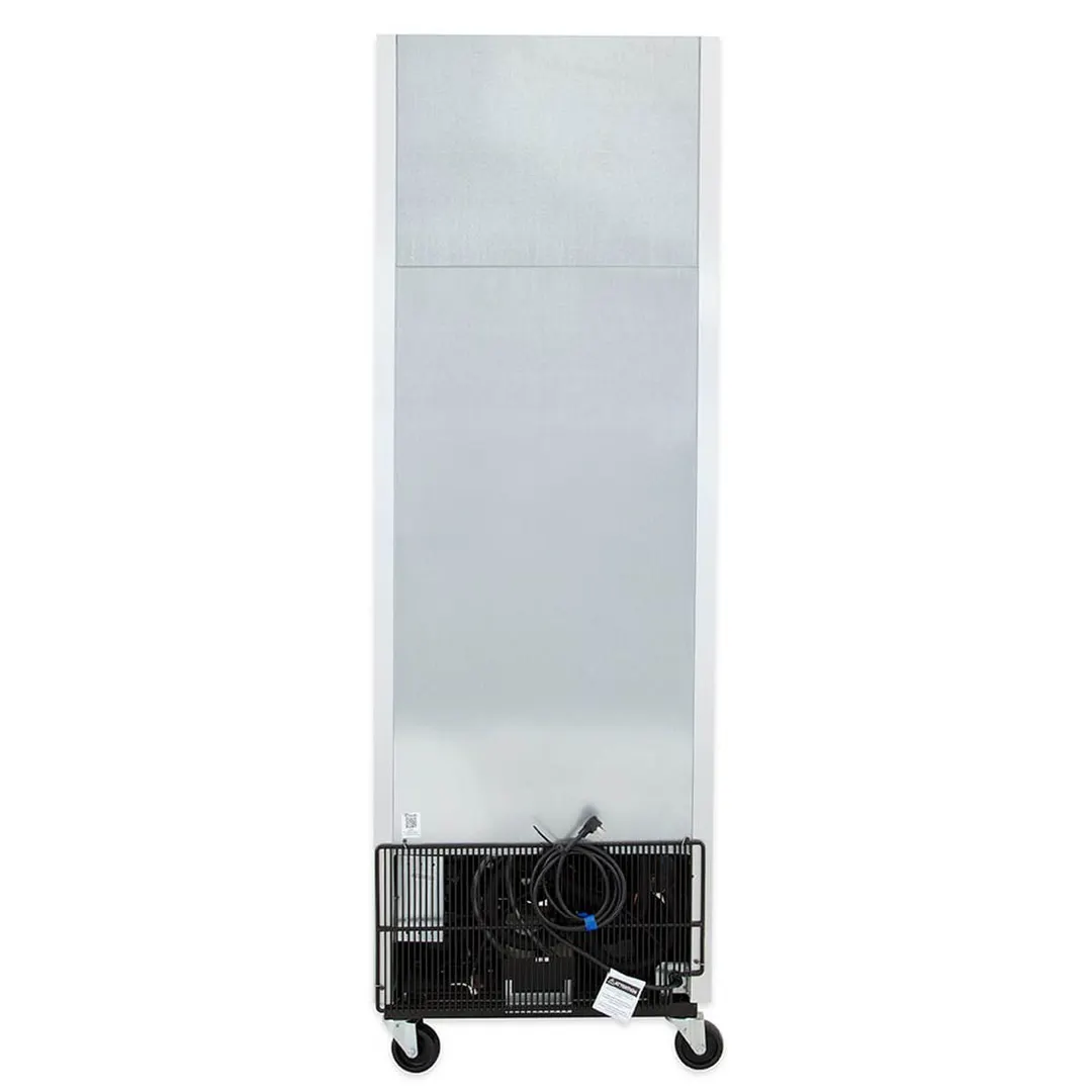 True T-23DT-HC 27" 1-Section Reach-In Refrigerator Freezer Combo w/ 2 Half Solid Doors