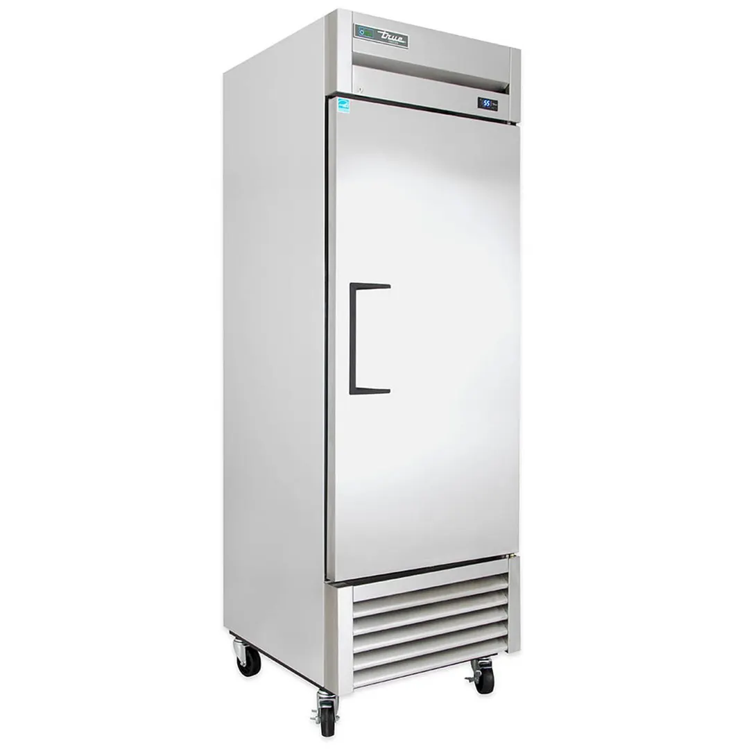 True T-23F-HC 27" 1-Section Reach-In Freezer, 1-Solid Door, Bottom Mounted, 23 cu. ft., Stainless Steel Front, Aluminum Sides