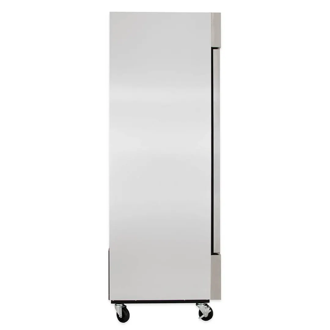 True T-23F-HC 27" 1-Section Reach-In Freezer, 1-Solid Door, Bottom Mounted, 23 cu. ft., Stainless Steel Front, Aluminum Sides