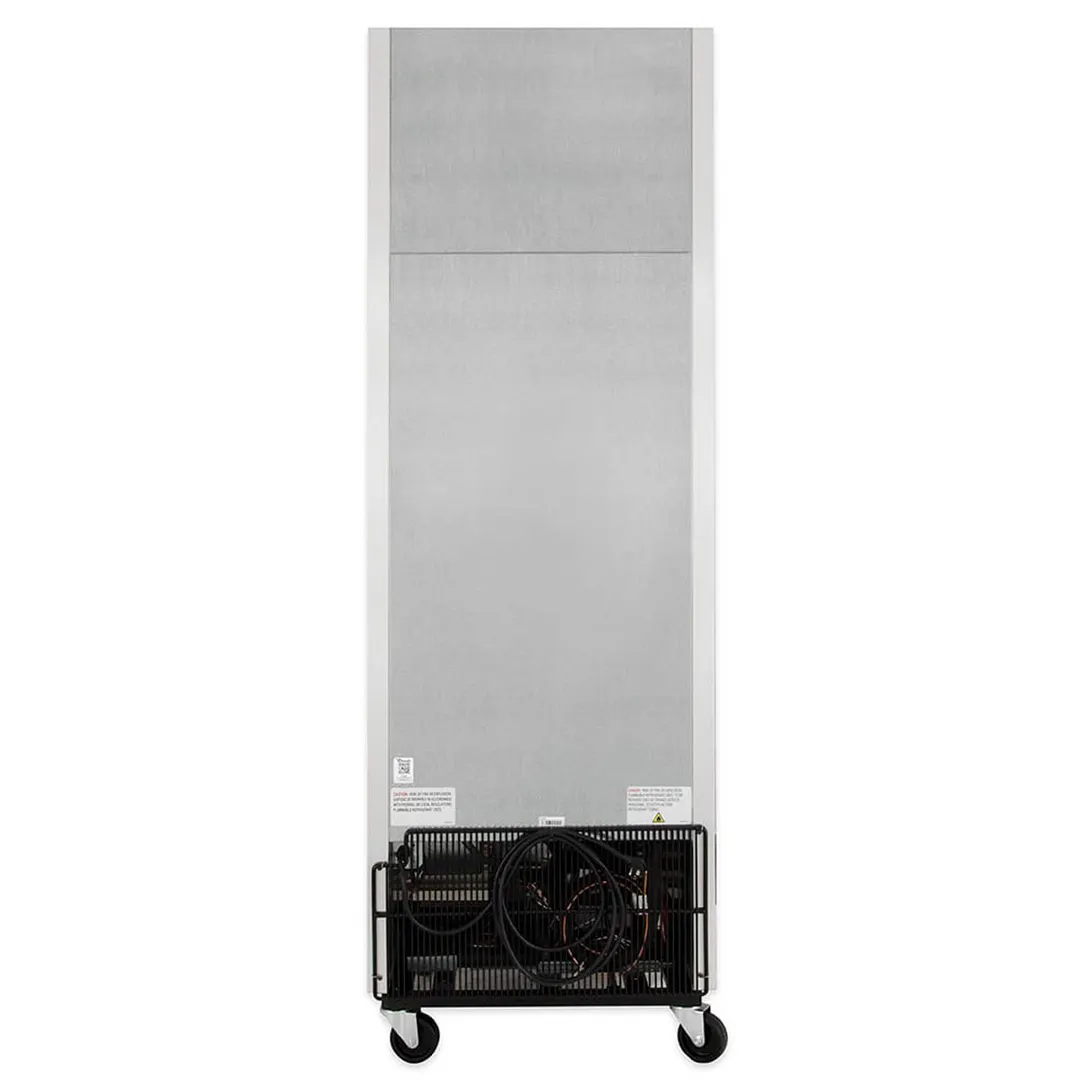 True T-23F-HC 27" 1-Section Reach-In Freezer, 1-Solid Door, Bottom Mounted, 23 cu. ft., Stainless Steel Front, Aluminum Sides
