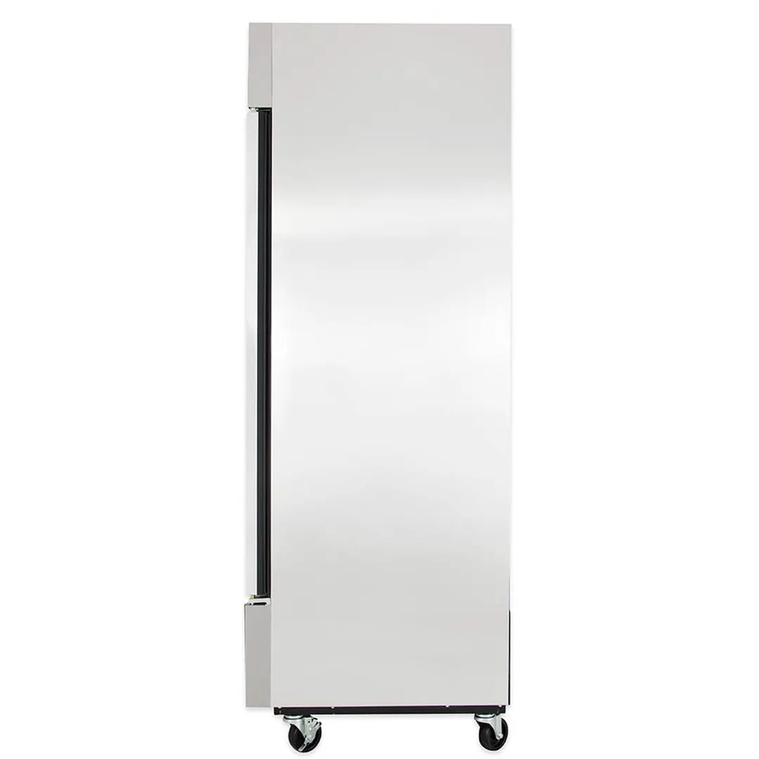 True T-23G-HC~FGD01 27" 1-Section Reach-In Refrigerator w/ Glass Door, Bottom Mount, Stainless Steel Front-Aluminum Sides