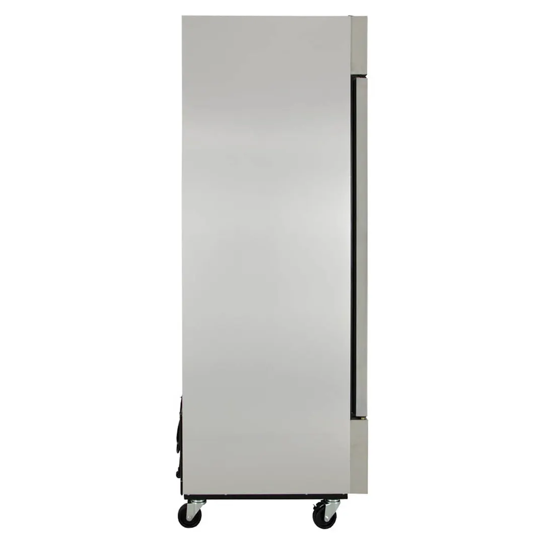 True T-23G-HC~FGD01 27" 1-Section Reach-In Refrigerator w/ Glass Door, Bottom Mount, Stainless Steel Front-Aluminum Sides