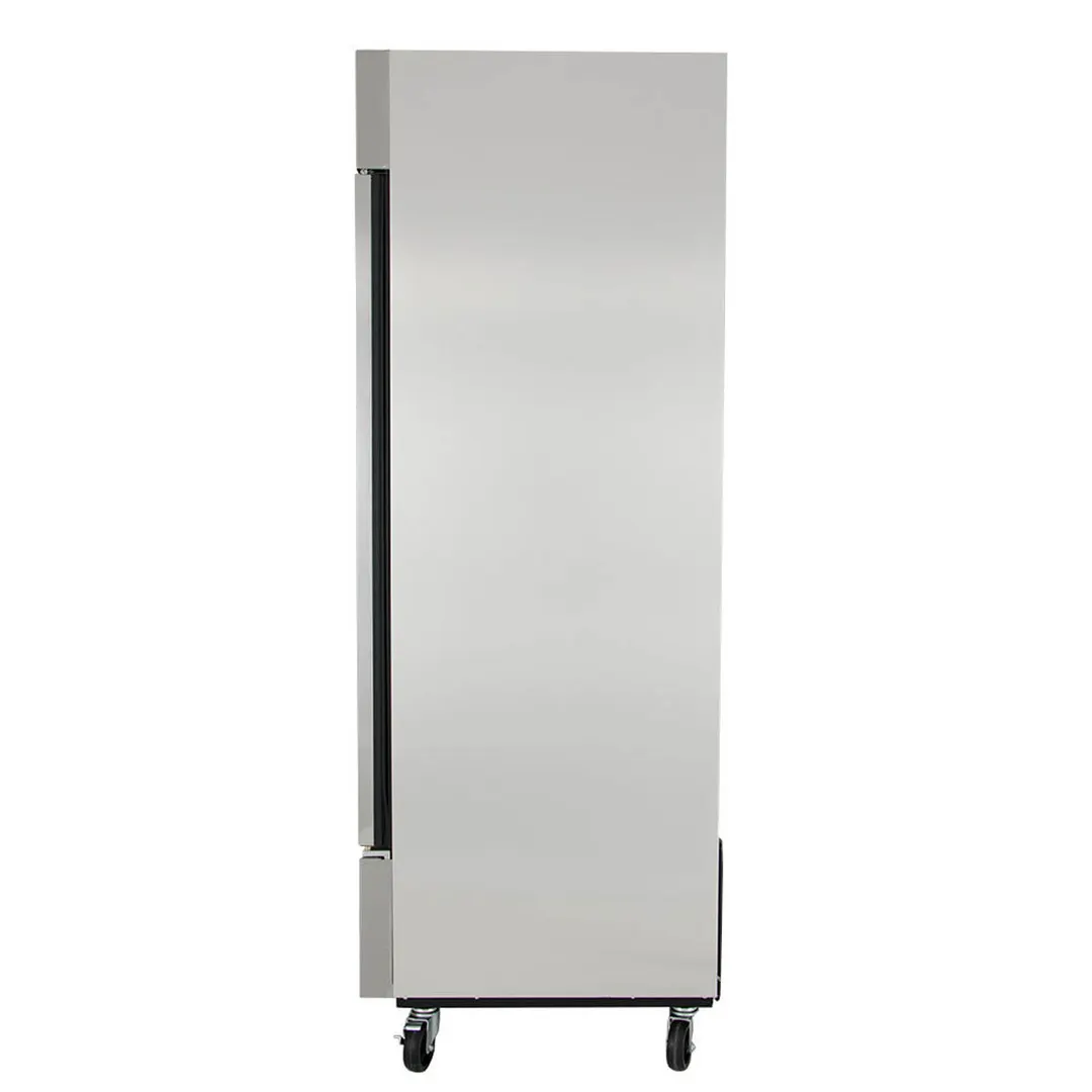 True T-35-HC 39" 2-Section Reach-In Refrigerator w/ 2 Solid Doors, Bottom Mount, Stainless Steel Front-Aluminum Sides