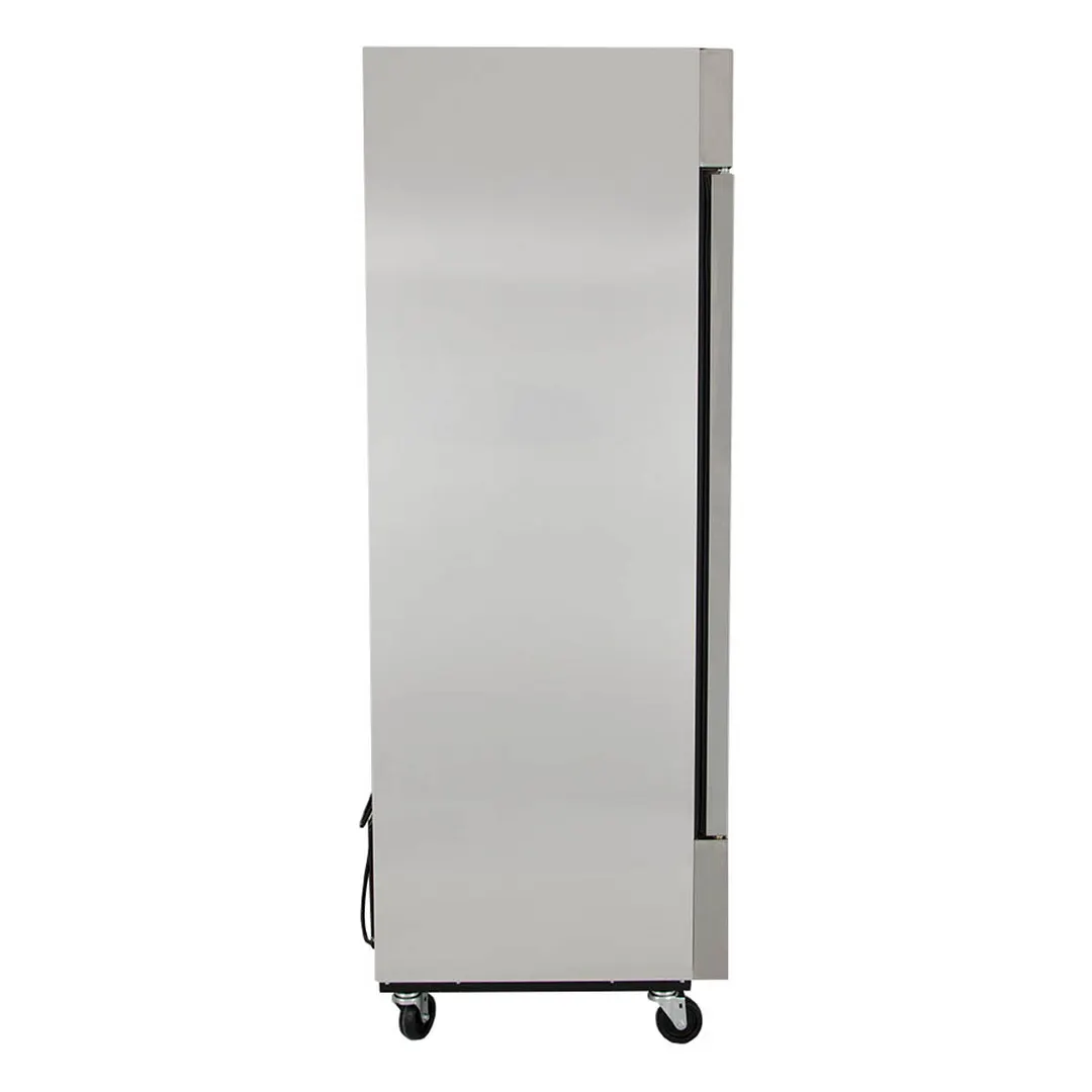 True T-35G-HC~FGD01 39" 2-Section Reach-In Refrigerator w/ 2 Glass Doors, Bottom Mount, Stainless Steel Front-Aluminum Sides