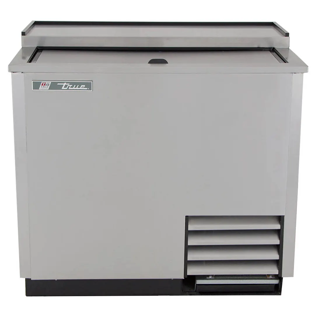 True T-36-GC-S-HC 36" Stainless Glass & Plate Chiller, 180 Mugs Capacity