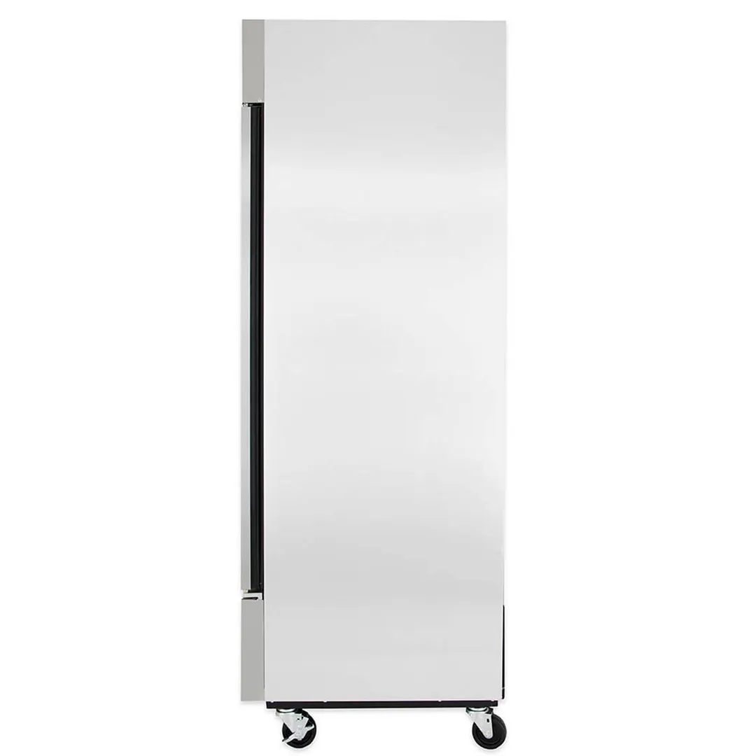 True T-49F-HC 54" Two Section Reach-In Freezer w/ 2 Solid Doors, Stainless Steel Front Aluminum Sides