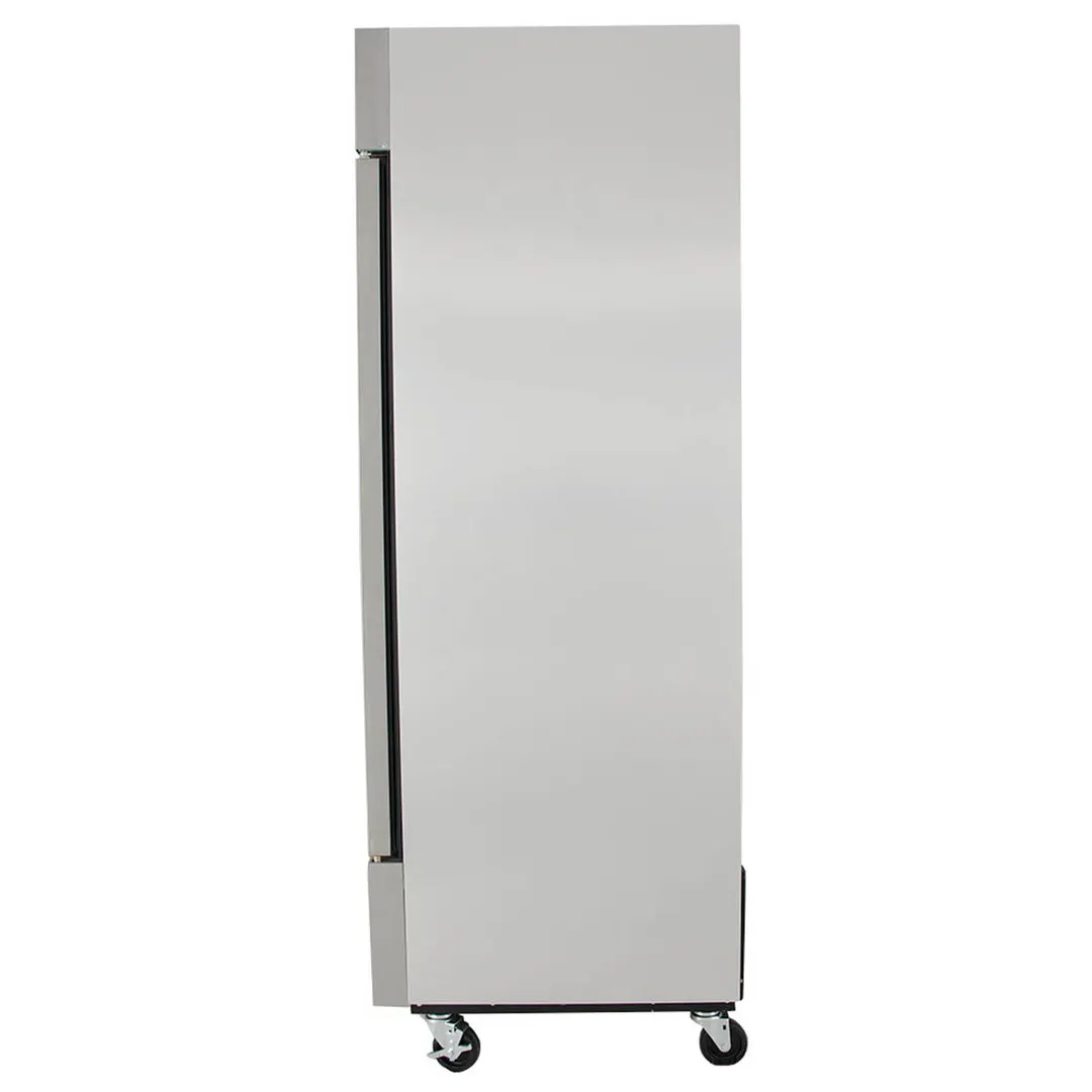 True T-49FG-HC~FGD01 54" Two Section Reach-In Freezer w/ 2 Glass Doors, Stainless Steel Front Aluminum Sides