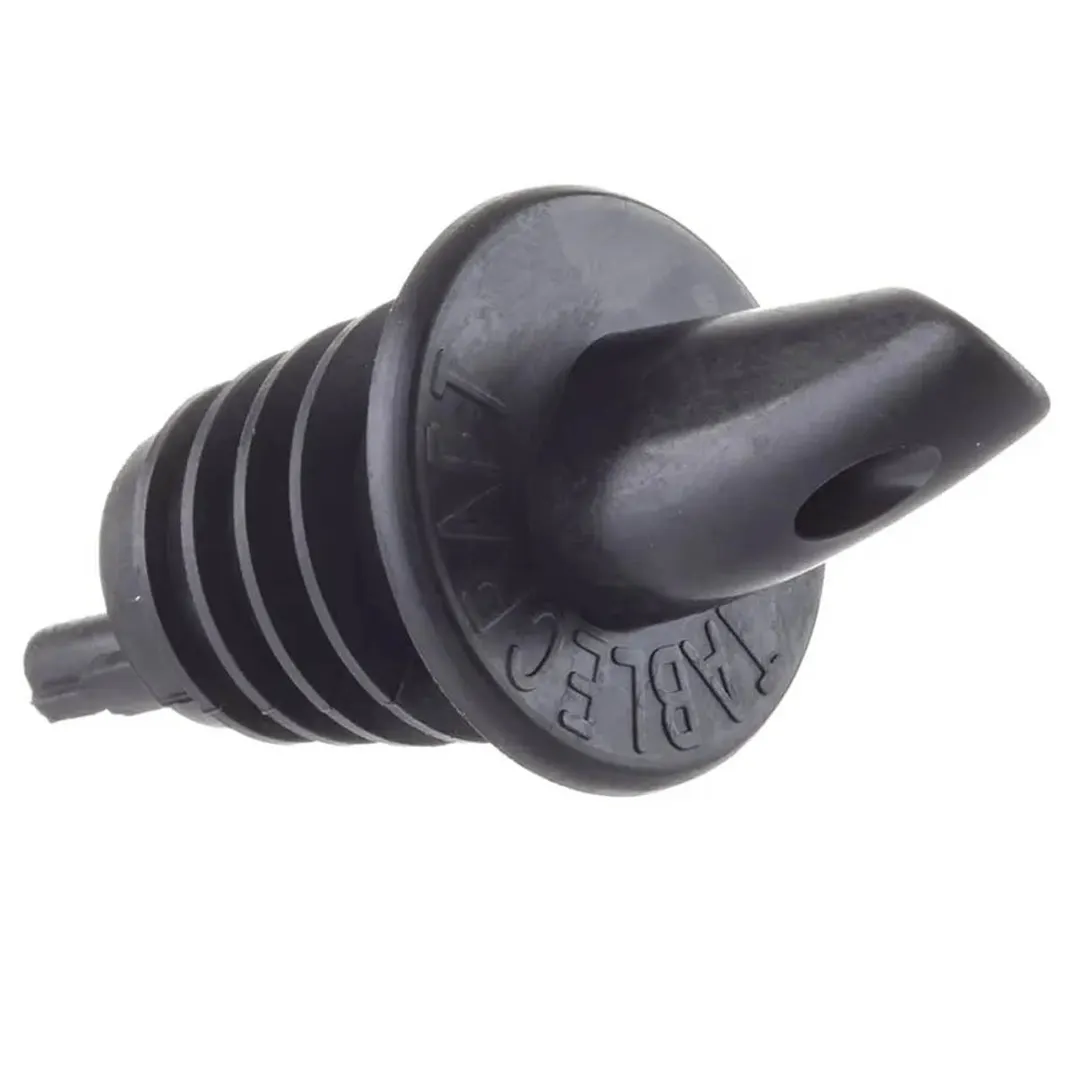 TableCraft Products 35BK Plastic Liquor Cash & Carry Free Flow Pourer