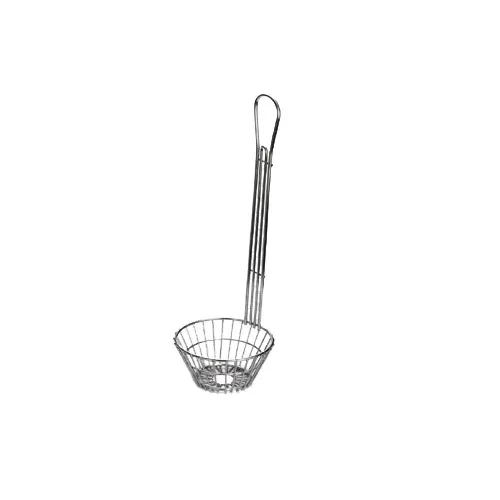 TableCraft Products 4039 Taco Salad Shell Basket, Chrome-Plated Metal, 15"L Handle