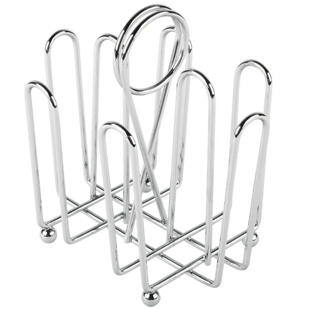TableCraft Products 597C Rack Only Condiment Caddy ,Chrome Plated