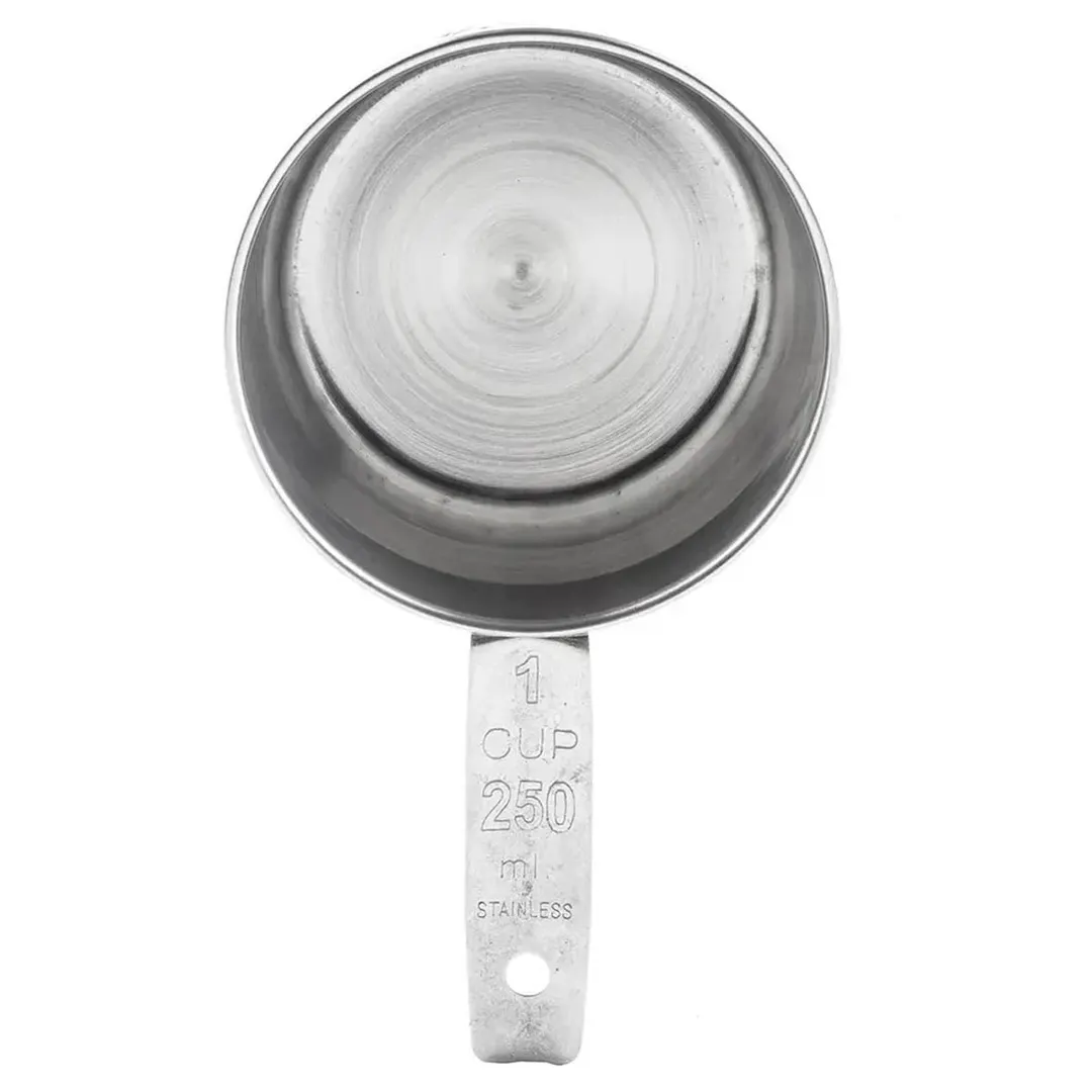 TableCraft 724D 1 Cup Stainless Steel Measuring Cup,Dishwasher Safe