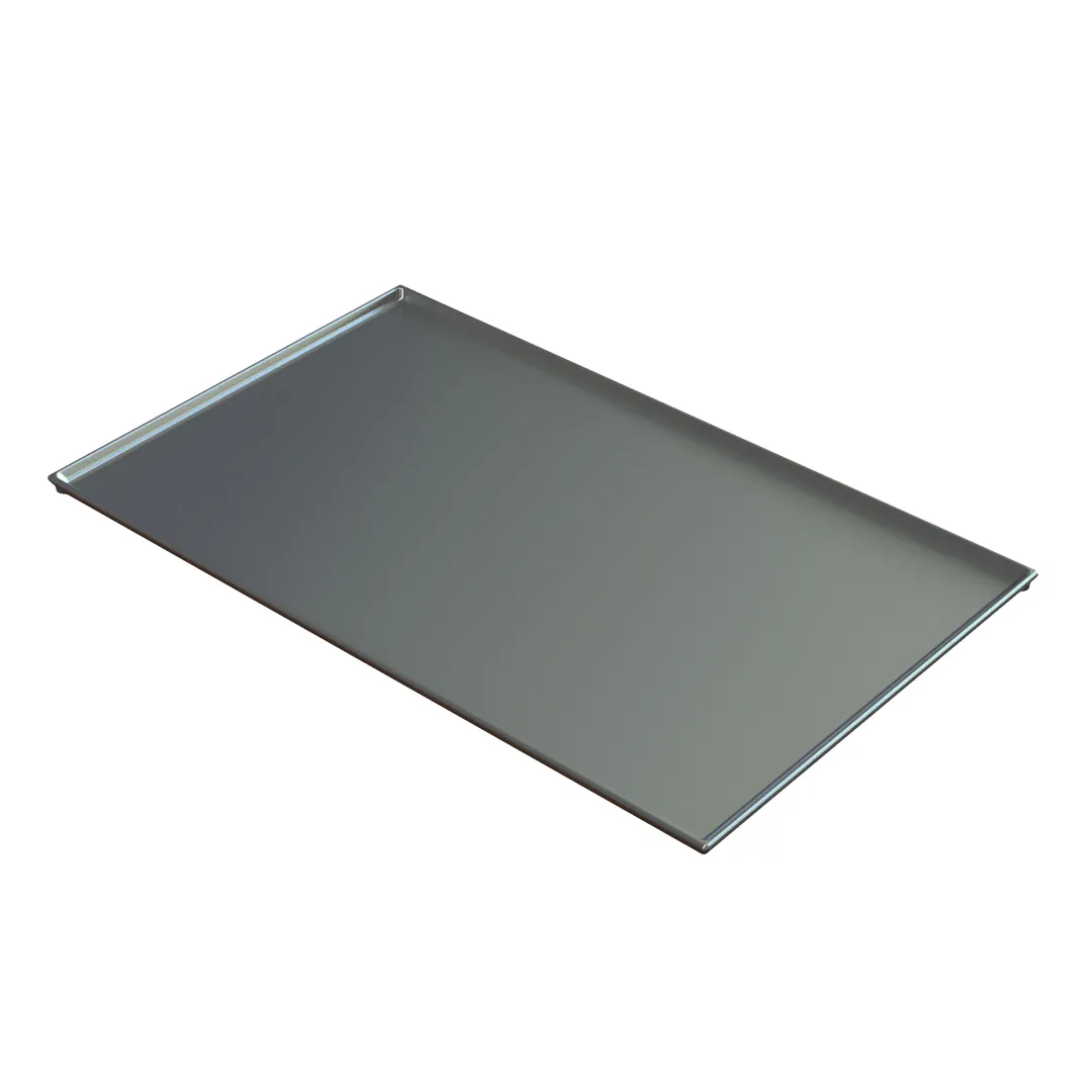 TableCraft Products CW2111N - Rectangular Platter, 21" x 12-7/8" x 3/8", Cast Aluminum Finish