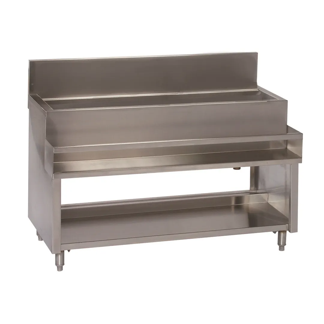 Tarrison TA-CMU54NCR 54" Insulated Ice Bin / Cocktail Mix Unit