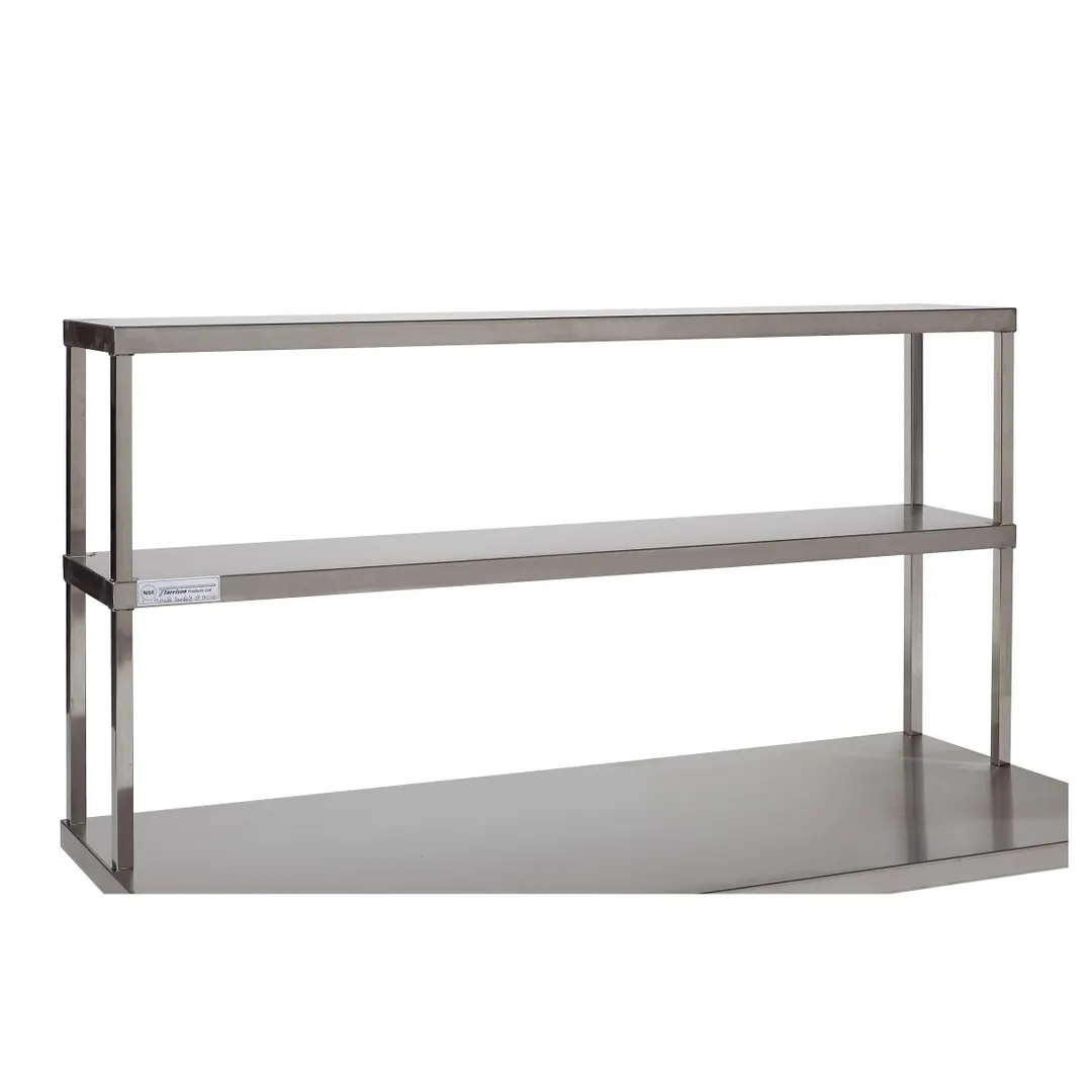 Tarrison TA-DOS1872 Double Overshelf, Table Mount, 72"W X 18"D X 30"H