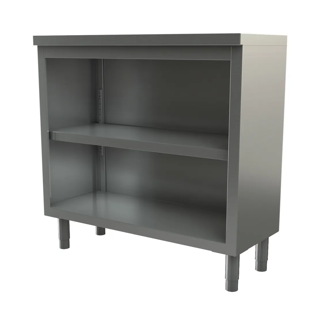 Tarrison TC-DC1536 36"x15" Stainless Steel Servery Dish Cabinet with Adjustable Shelf