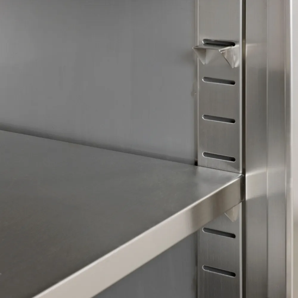 Tarrison TC-TSU96S 96" Adjustable Stainless Steel Middle Solid Shelf 