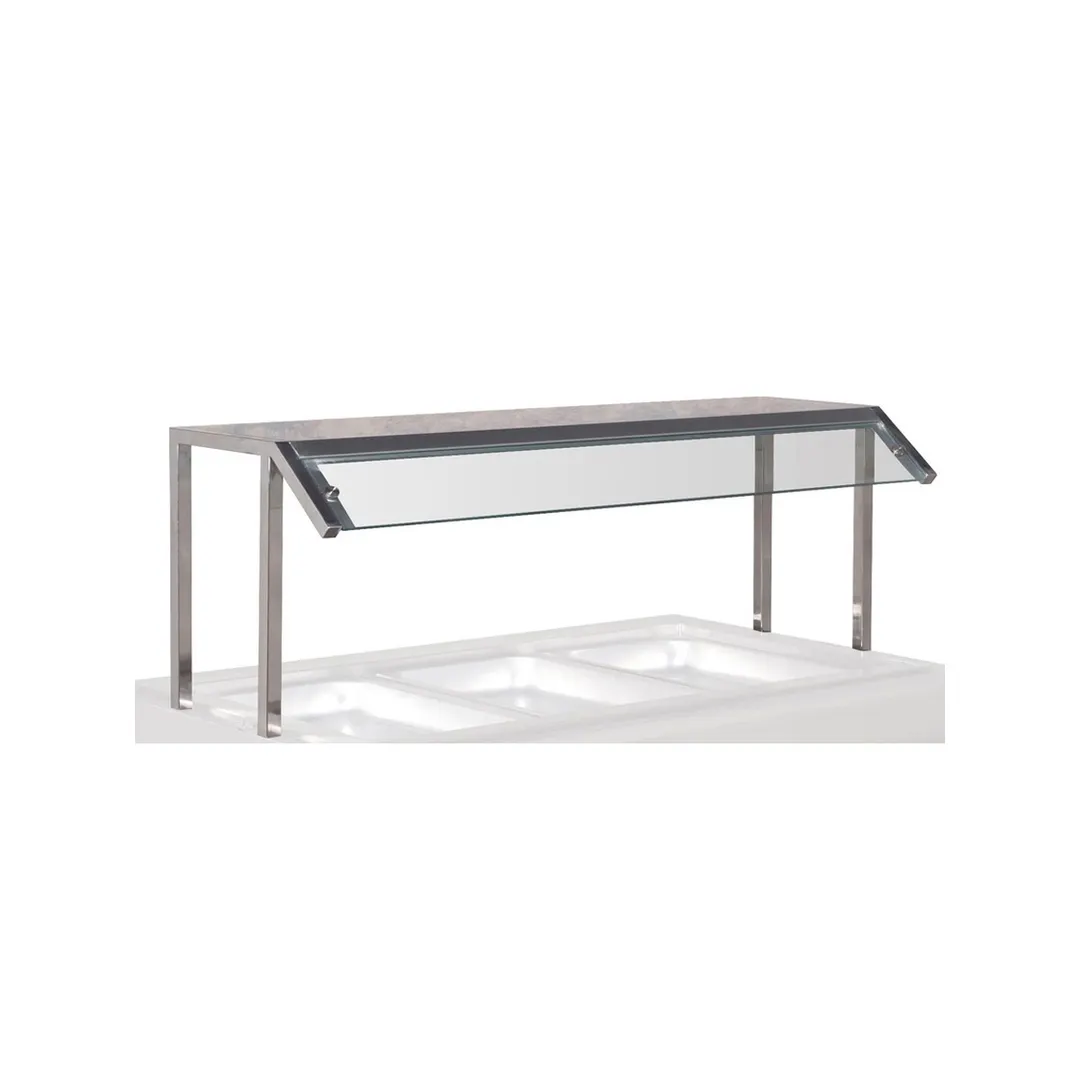 Tarrison TF-SBSG42 Servery Sneeze Guard, 42", Single Buffet, Nsf