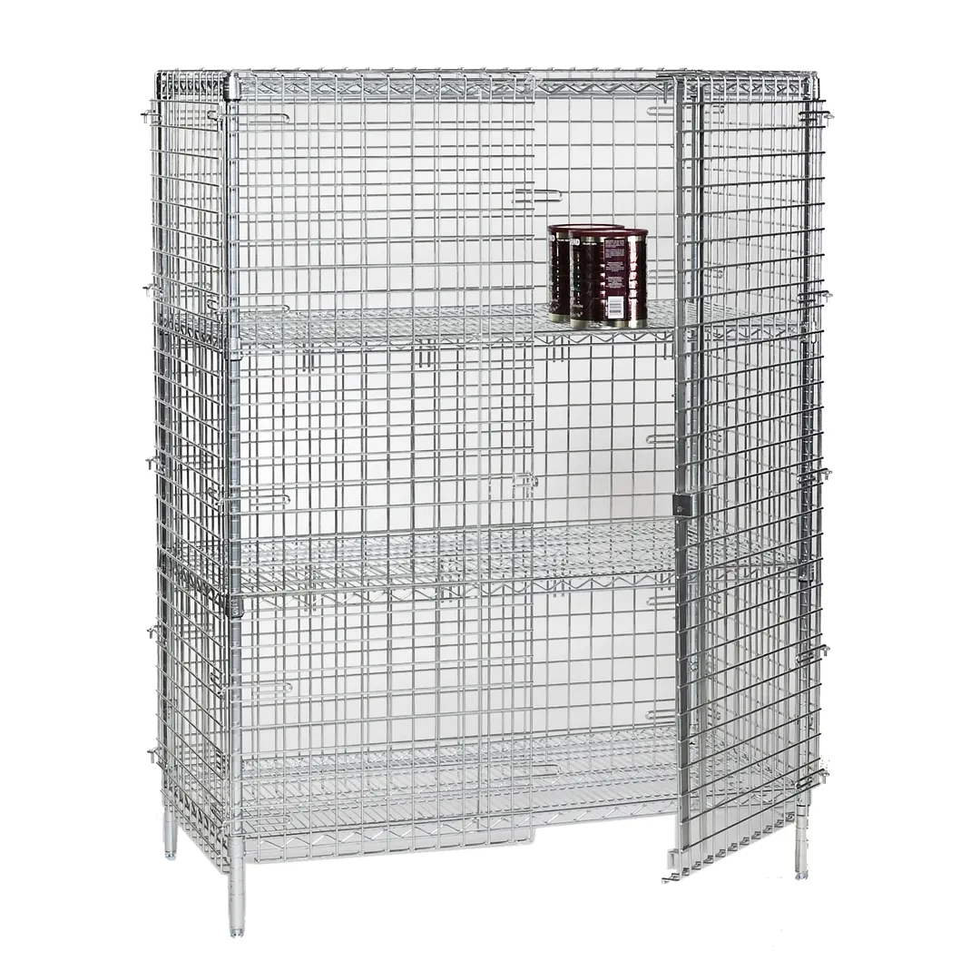 Tarrison TS-SU1836Z-KIT Polyseal Clear Epoxy Stationary Wire Security Unit, 36" x 18" x 63"