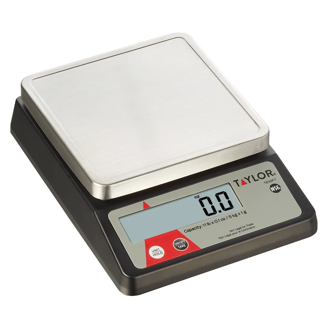 Taylor Precision TE10FT Portion Control Scale, Digital, Compact