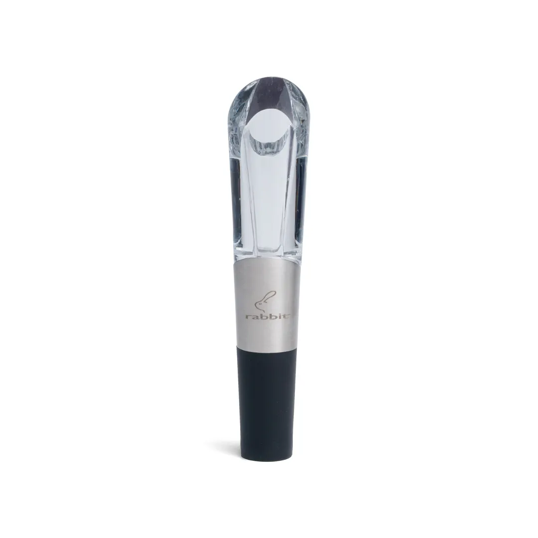 Taylor Precision W6127N Rabbit Super Aerator, Stainless Steel Accents, Dripless Pour Spout