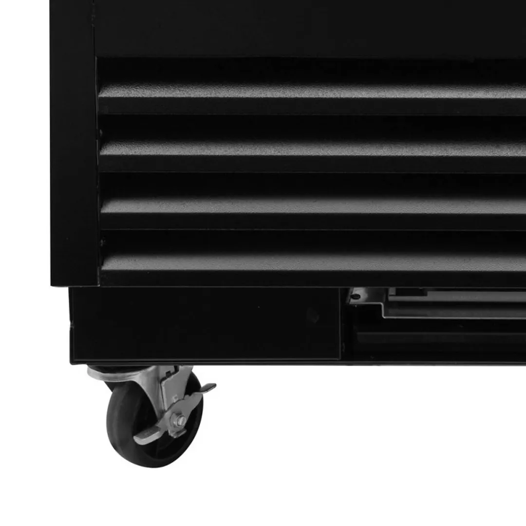 Turbo Air TBC-24SB-GF-N6 25" Black Glass Froster, 48 Mugs Capacity