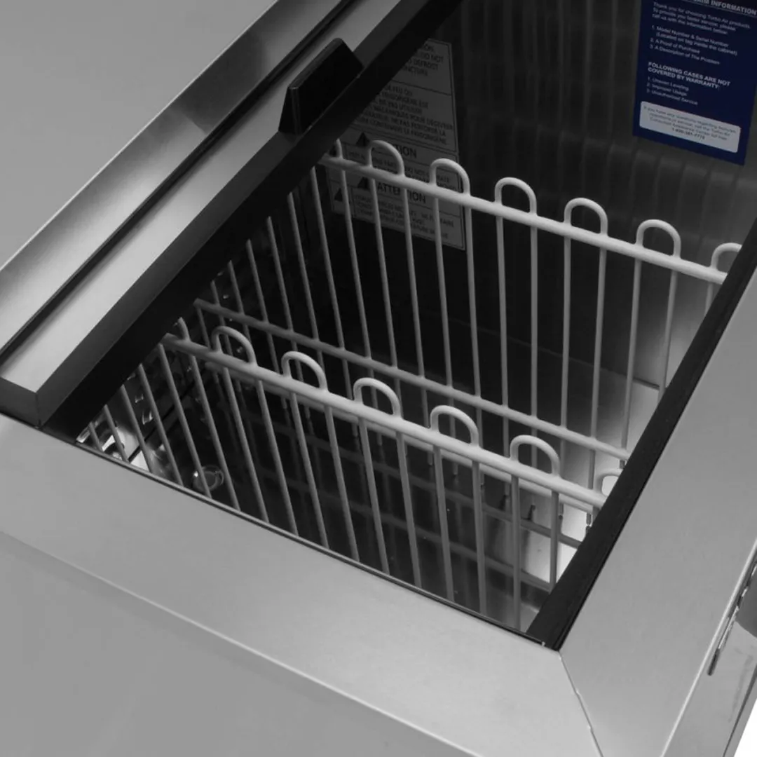 Turbo Air TBC-24SD-N6 24" Super Deluxe Bottle Cooler, 3.6 cu. ft.