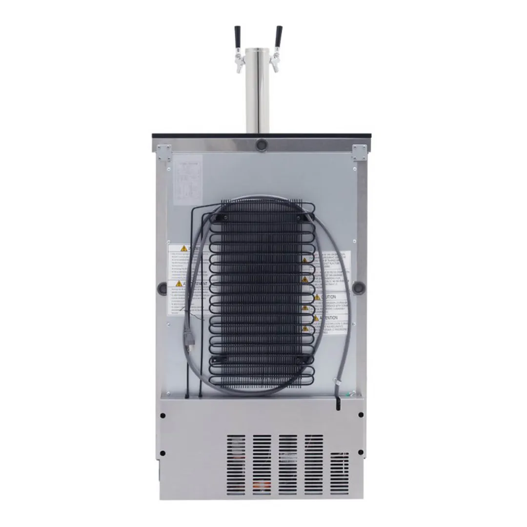 Turbo Air TBD-1SDD-N6 23" 1 Column / Tower Super Deluxe Beer Dispenser