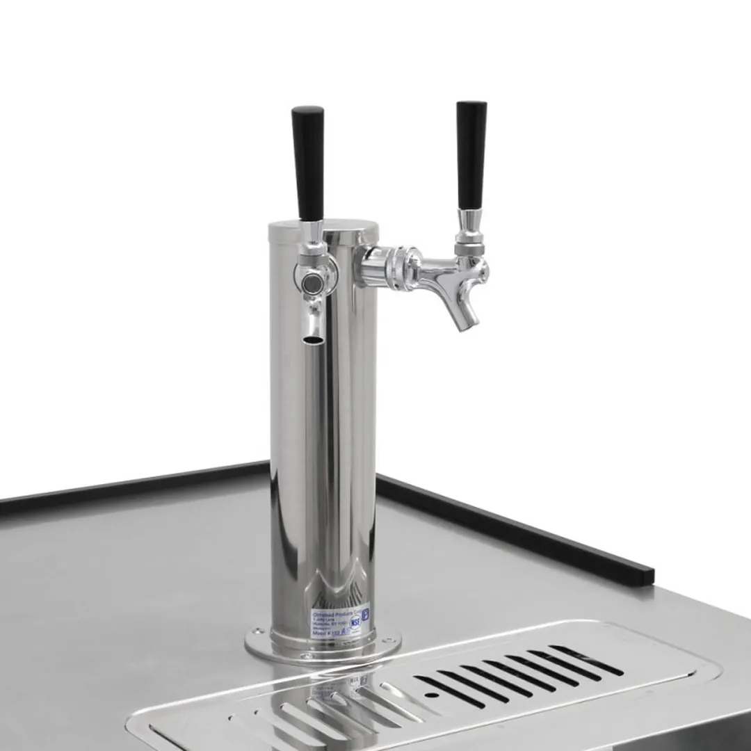 Turbo Air TBD-1SDD-N6 23" 1 Column / Tower Super Deluxe Beer Dispenser