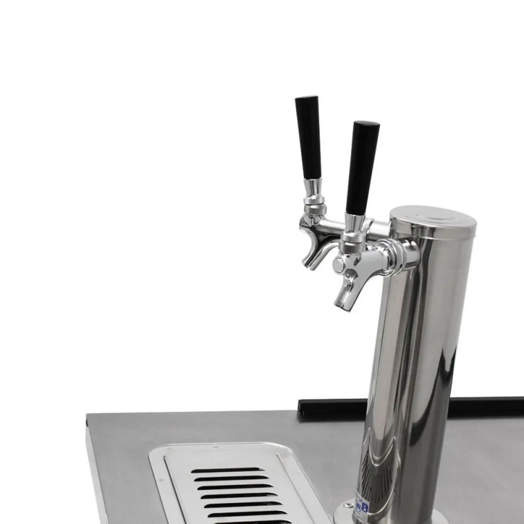 Turbo Air TBD-1SDD-N6 23" 1 Column / Tower Super Deluxe Beer Dispenser