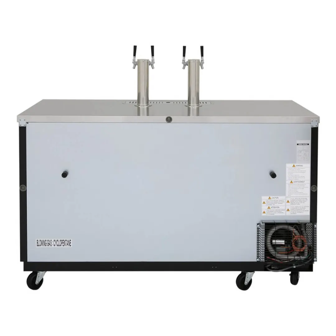 Turbo Air TBD-3SBD-N6 69" 2 Columns / Towers Super Deluxe Beer Dispenser